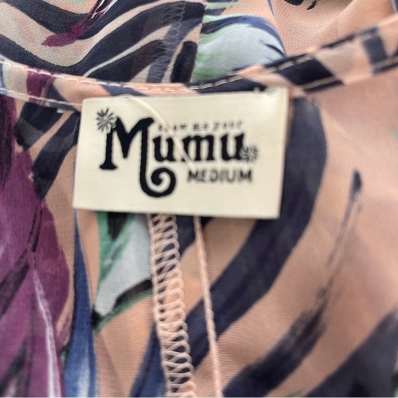 Show Me Your Mumu Hazel Palm Ruffle Cold Shoulder - Picture 11 of 12